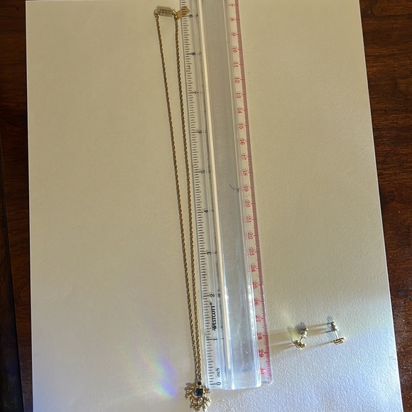 Vintage 1928 necklace and earrings - Picture 5 of 5